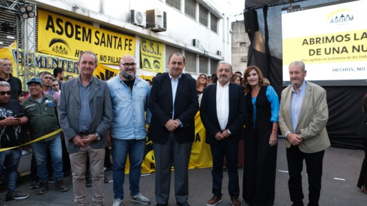 El intendente Poletti participó de la inauguración de la nueva sede de ASOEM