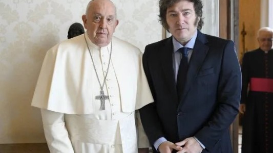 El mensaje de despedida de Javier Milei al Papa Francisco