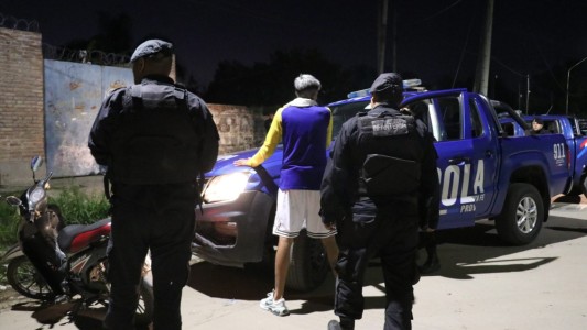 Apresaron a cuatro personas e incautaron dos armas de fuego en barrio San Lorenzo