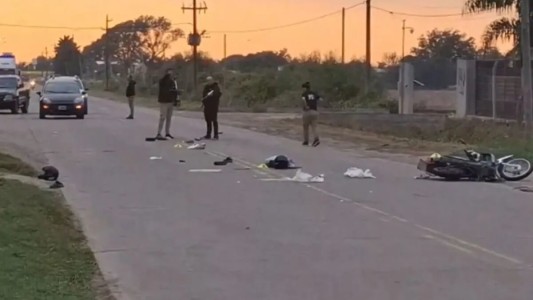 Monte Vera: un motociclista quiso esquivar un camión y chocó con un auto