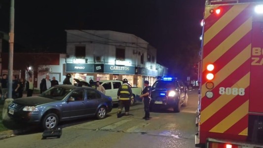 Violento choque en Av. General Paz y Luciano Torrent