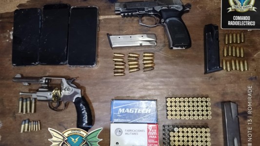 Hallaron un arsenal armamentista en el noroeste de la ciudad