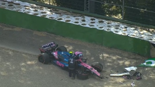 Colapinto terminó 18° en la FP3 del GP de Emilia-Romaña, en una preocupante sesión para Alpine