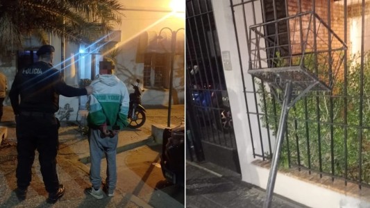 Otro robo insólito: cayó detenido tras querer robar cestos de basura