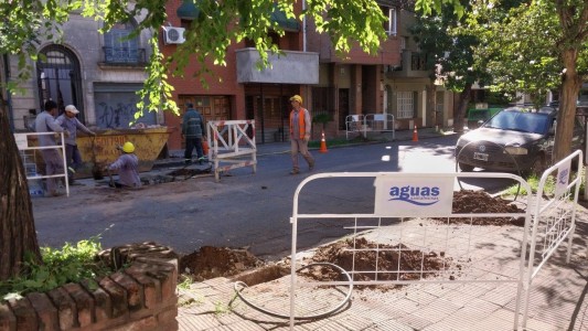Avanza la renovación de la red de distribución de agua potable en el macrocentro