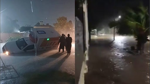 Se  confirma el fallecimiento de una mujer en medio del temporal en Vera