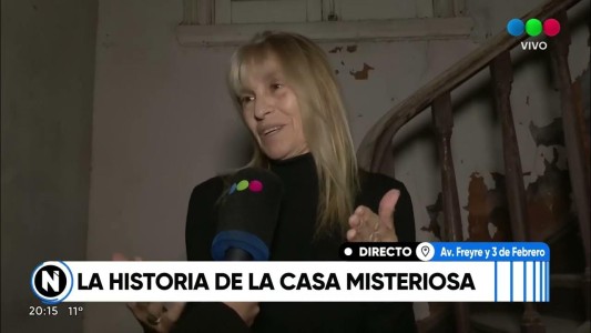 Telefe Santa Fe estuvo en la "Casa de los Misterios: la historia, sus mitos y su precio a la venta