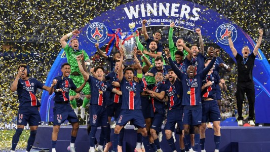 El París Saint Germán aplastó al Inter de Lautaro Martínez y se consagró campeón