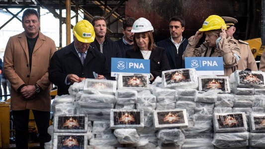 Destruyeron casi media tonelada de cocaína en un operativo en San Lorenzo