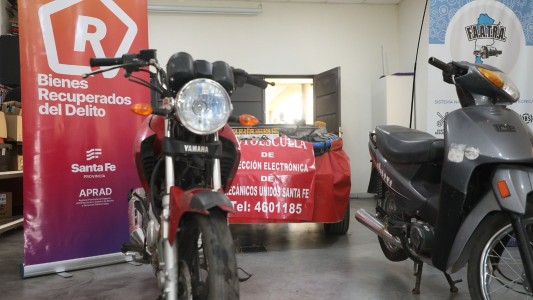 Entregan autos y motos incautadas al delito a instituciones educativas