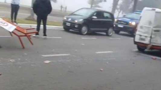 Dos choques en distintos puntos de la ciudad se produjeron esta mañana