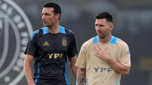 Lionel Scaloni confirmó que Messi será titular ante Colombia