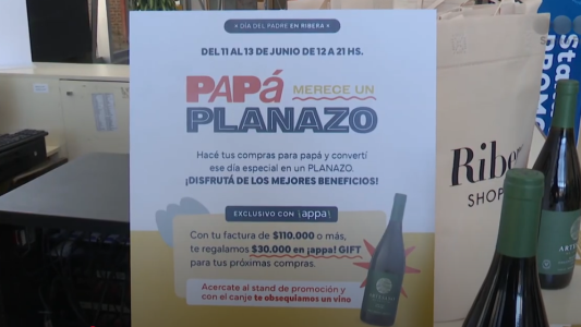 Ribera Shopping tiene el regalo para Papá: Enterate por qué