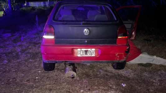 Un caballo suelto provocó un fuerte accidente en Ruta Provincial 1
