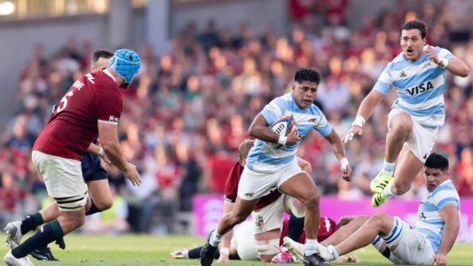 Los Pumas vencieron a los British & Irish Lions en Dublín con un try agónico