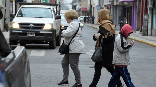 ¡Qué frío! La ola polar se siente en este comienzo de semana en la ciudad de Santa Fe