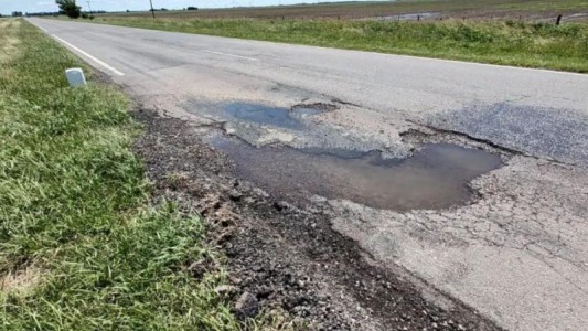 Ordenan a Vialidad Nacional reparar la Ruta 11 entre Santa Fe y San Justo