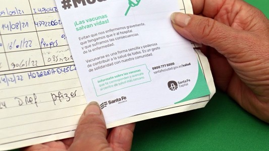 Vacunación en Santa Fe: así es el cronograma este martes en la ciudad