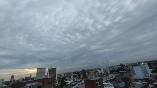 Temperatura otoñal para un domingo con muchas nubes