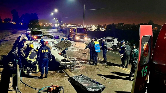Fatal accidente en Concordia: Un hombre murió y una beba está grave