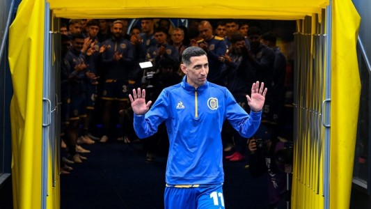 Con gol de Di María, Central igualó con Godoy Cruz en la vuelta del ídolo al fútbol argentino