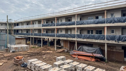 En Villa Setúbal se continúa con la construcción de 54 viviendas