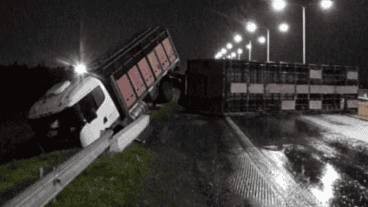 Por un accidente, se producen demoras en la autopista Rosario - Santa Fe