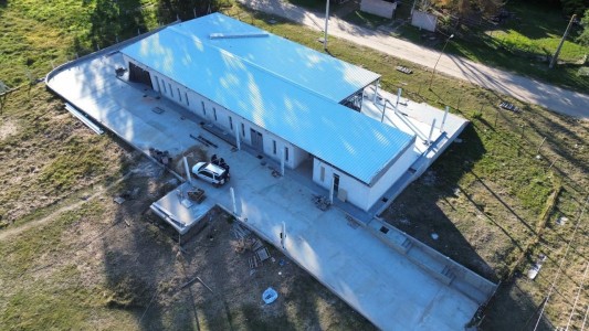 El nuevo Centro de Salud en Arroyo Leyes ya supera el 50 % de avance