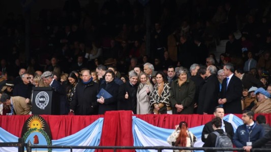 Del palco de Villarruel al de Karina: la foto de La Rural que expone el nuevo círculo de poder de Milei