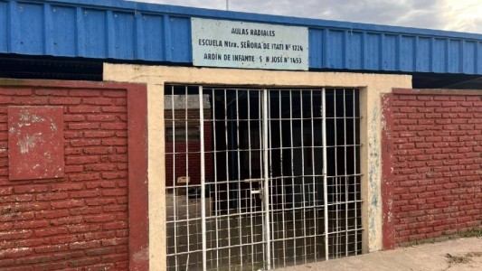 La escuela “Nuestra Señora de Itatí” permanecerá sin clases hasta el lunes