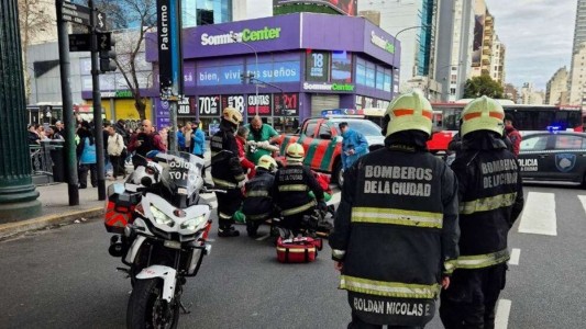 Un hombre y una mujer se tiraron desde un puente ferroviario en Palermo