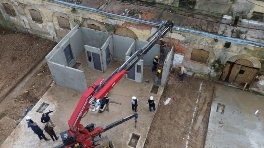 Avanza la construcción de nuevos pabellones de aislamiento en la cárcel de Coronda