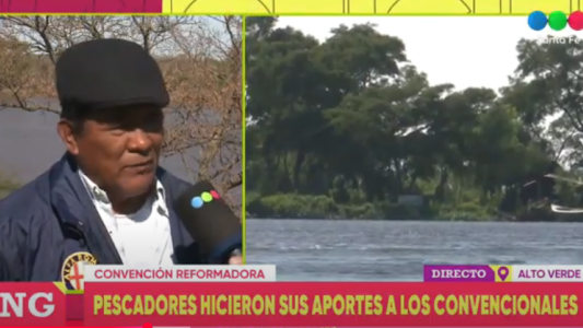 Convención Reformadora: los pescadores de Alto Verde hicieron sus aportes