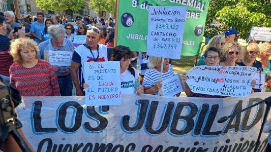 Los jubilados vuelven a marchar este miércoles y suman el rechazo al veto de Milei