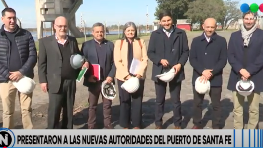 Presentaron a las nuevas autoridades del Puerto de Santa Fe