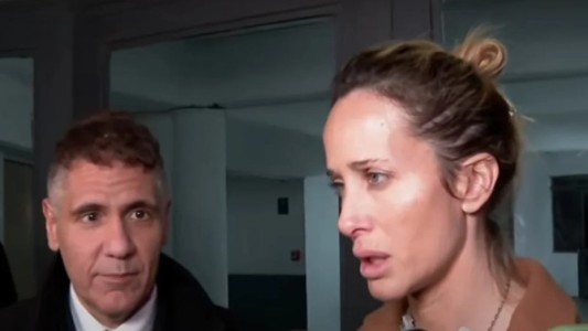 "Voy a estar custodiada hasta el miércoles", afirmó Julieta Prandi