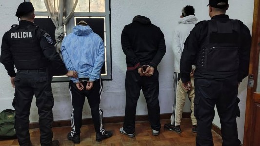 Persecución policial terminó con cuatro detenidos en el norte de la ciudad