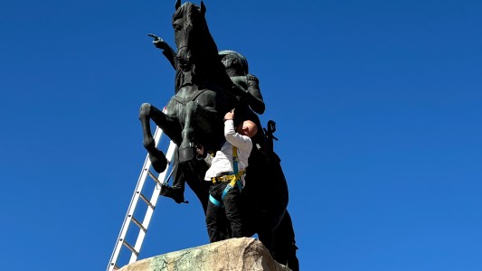 El Municipio iniciará trabajos de mantenimiento en el monumento al General San Martín
