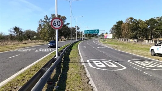 Vialidad Nacional mejora la señalización en la Circunvalación Oeste de Santa Fe