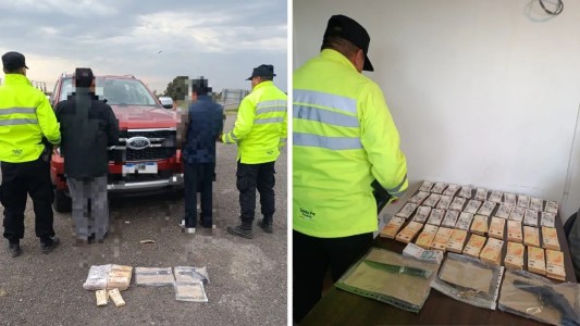 Detenidos en la autopista por portar armas de fuego y un cuchillo