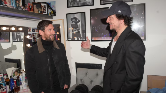 Nico Vázquez agradeció a Messi con un sentido posteo