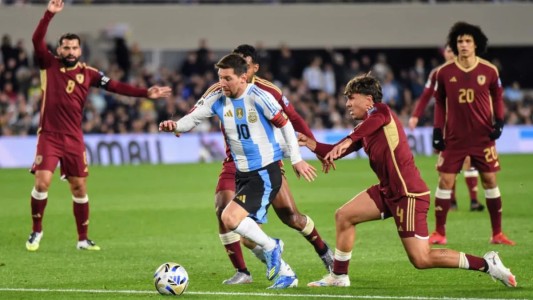 En la noche de Messi, Argentina venció 3-0 a Venezuela