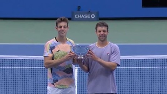 Otro Grand Slam: Horacio Zeballos y el español Granollers campeones del US Open en dobles