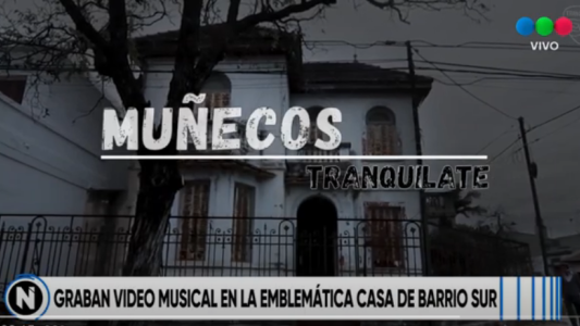 TranquiLate grabó su nuevo videoclip en la “Casa de los Misterios” de barrio Sur