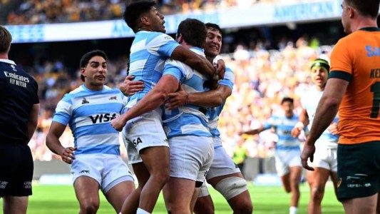Los Pumas suben al sexto lugar del ranking mundial tras la victoria ante Australia