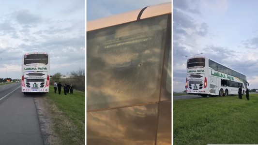 Balearon un colectivo que trasladaba a policías en la autopista Rosario–Santa Fe