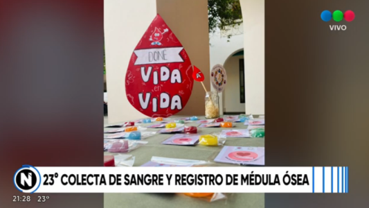 Colecta de sangre y médula ósea por el Mes Dorado del cáncer infantil