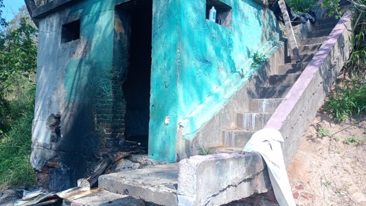 Falleció hombre que sufrió quemaduras en casilla precaria cerca del Parque del Sur