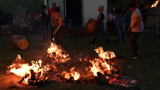Se realizó la tradicional quema anual del Taller de Cerámica de La Guardia