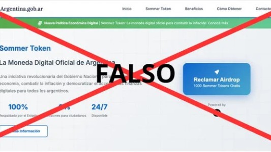 El Gobierno aclaró que es falso el sitio web del Hospital Sommer que promociona una criptomoneda